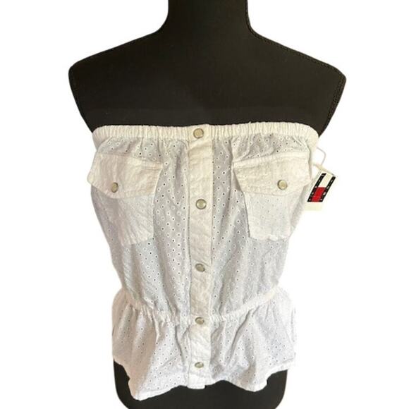 Moda International & Tommy Jeans Women’s Tops Bundle – 3 Pieces Size Large - Picture 6 of 13